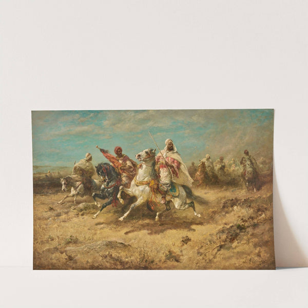 The Charge by Adolf Schreyer