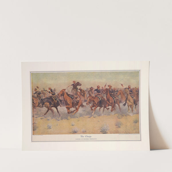 The charge (1906) by Frederic Remington