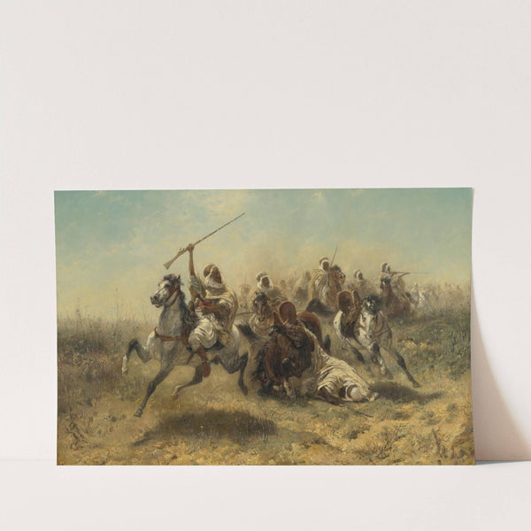 The charge (1869) by Adolf Schreyer