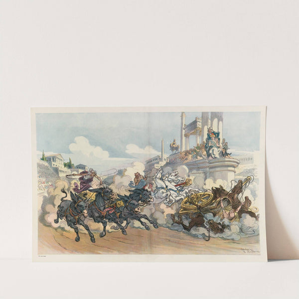 The chariot race by Udo Keppler