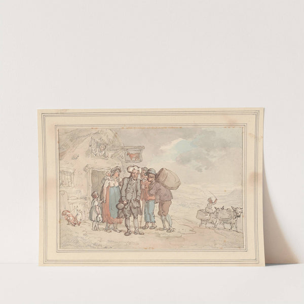 The charitable vicar by Thomas Rowlandson