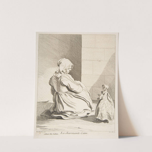 The Charming Doll (1737-1746) by Edmé Bouchardon