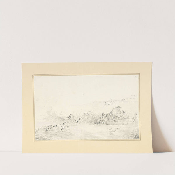 The chase (1820-1830) by Henry Thomas Alken