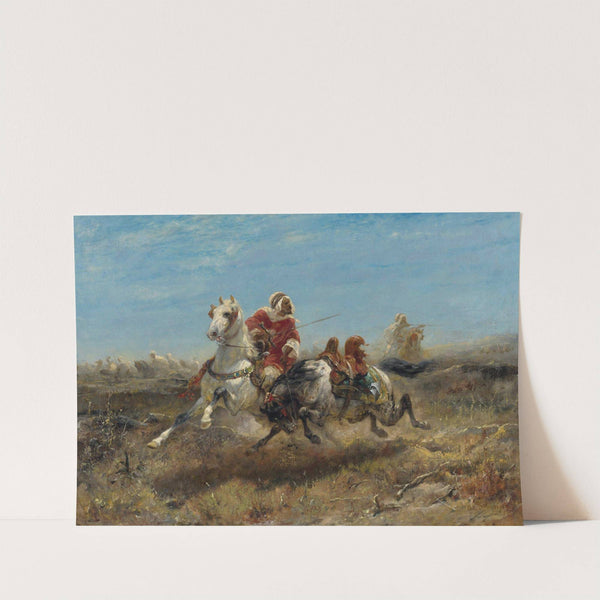 The Chase by Adolf Schreyer