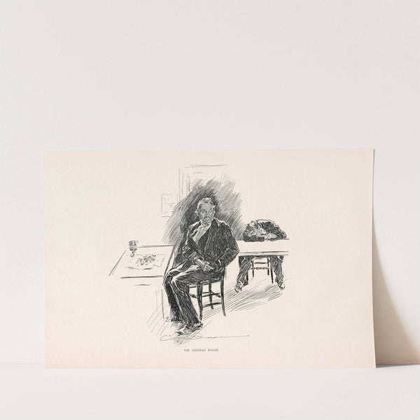 The Chateau Rouge (1896) by Charles Dana Gibson