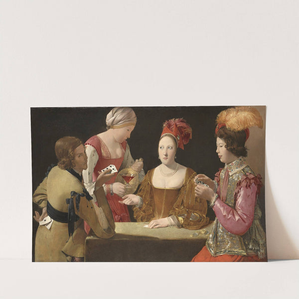 The Cheat with the Ace of Clubs by Georges de La Tour