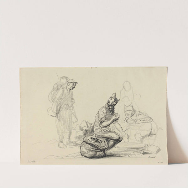 The Chefs (c. 1914-1919) by Jean-Louis Forain