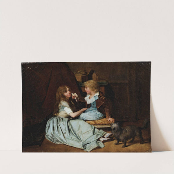 The Cherished Dove by Louis Léopold Boilly
