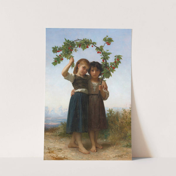 The Cherry Branch (1881) by William Bouguereau