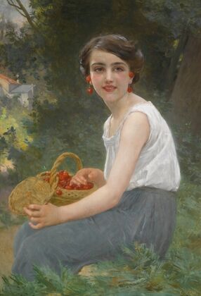 The cherry girl