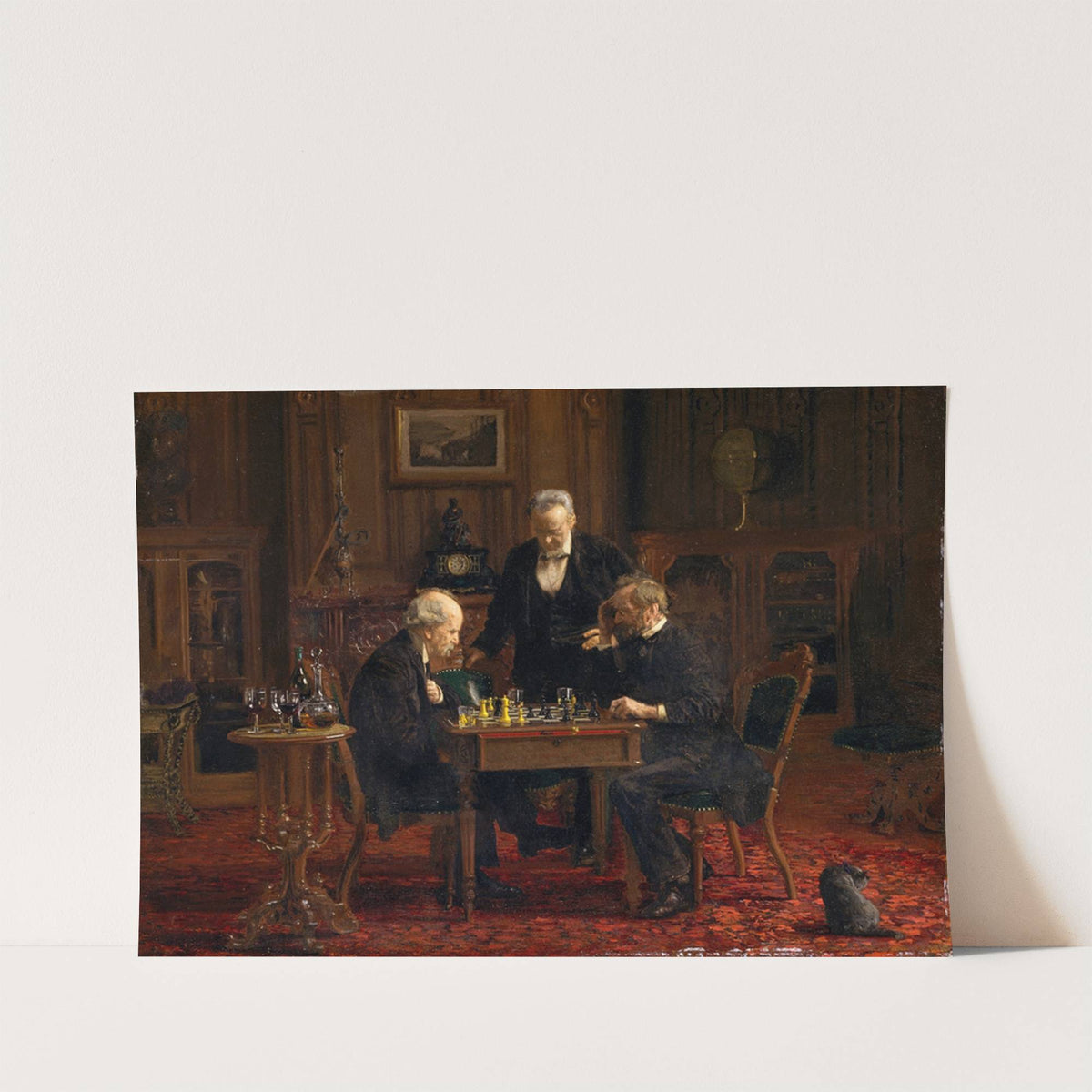 The Chess Players by Thomas Eakins