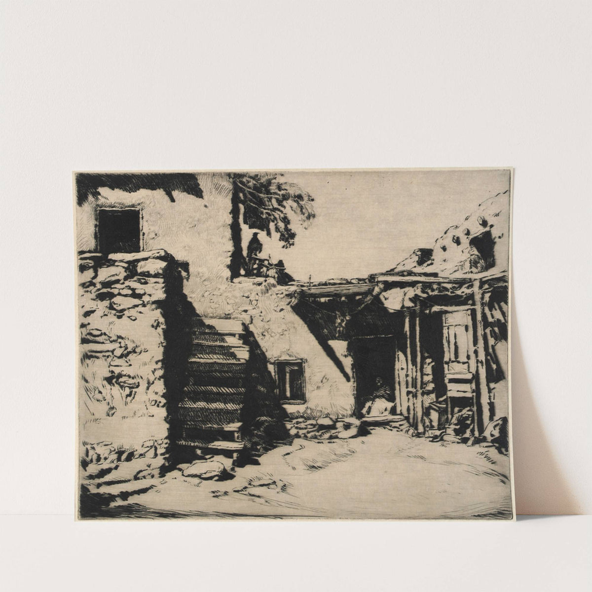 The Chief's House, Moenkopi, Arizona by Carl Oscar Borg