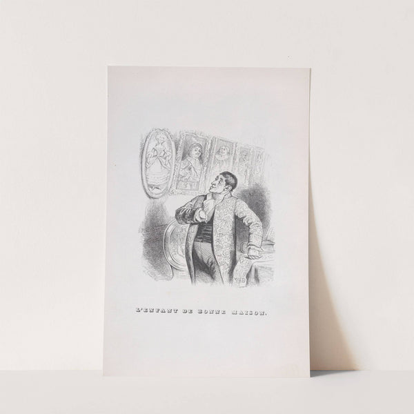 The Child of Good Breeding by J. J. Grandville