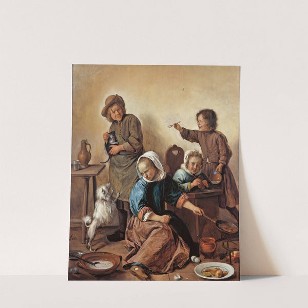 The Children’s Meal by Jan Steen