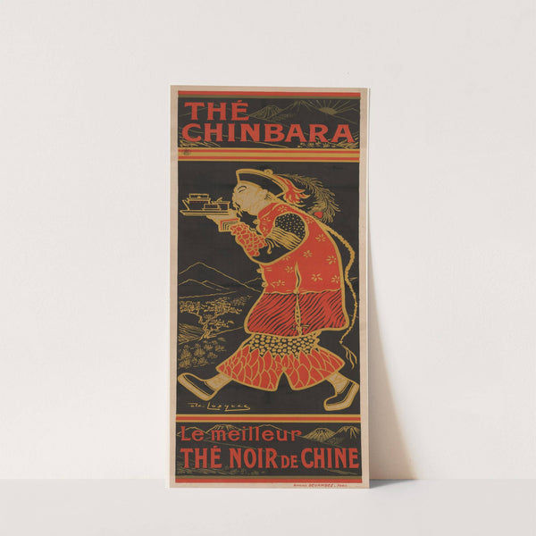 Thé Chinbara le meilleur thé noir de Chine (1900) by Daniel de Losques