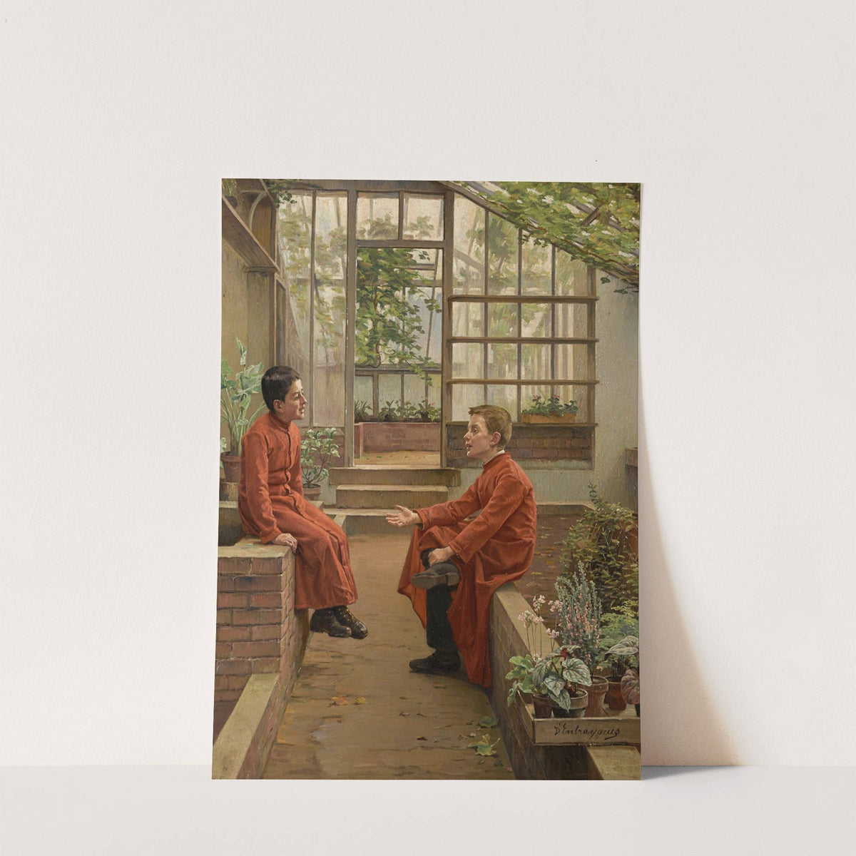 The choir boys by Charles-Bertrand d'''Entraygues