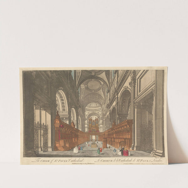 The Choir of St. Paul’s Cathedral by Thomas Bowles III
