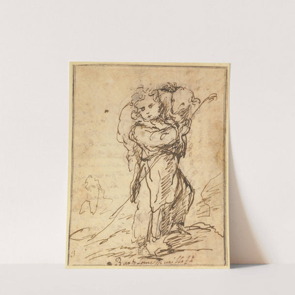 The Christ Child as the Good Shepherd (1675–1680) by Bartolomé Estebán Murillo