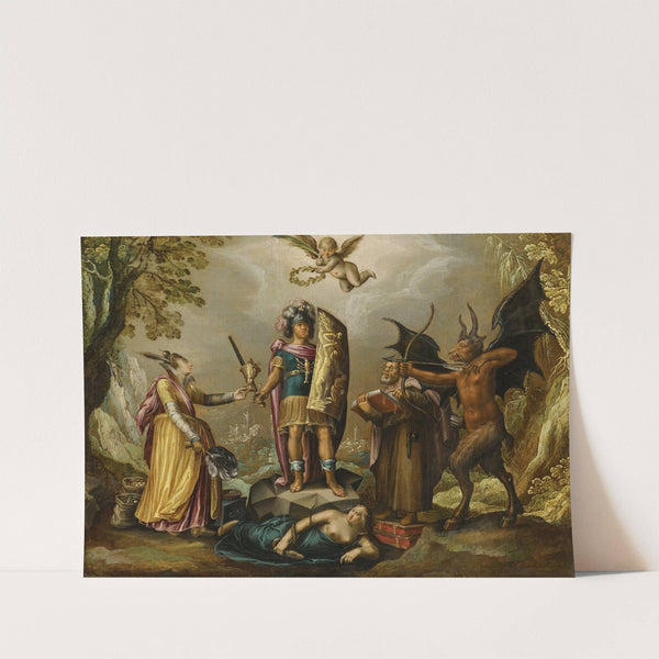 The Christian Soldier by Circle of David Vinckboons