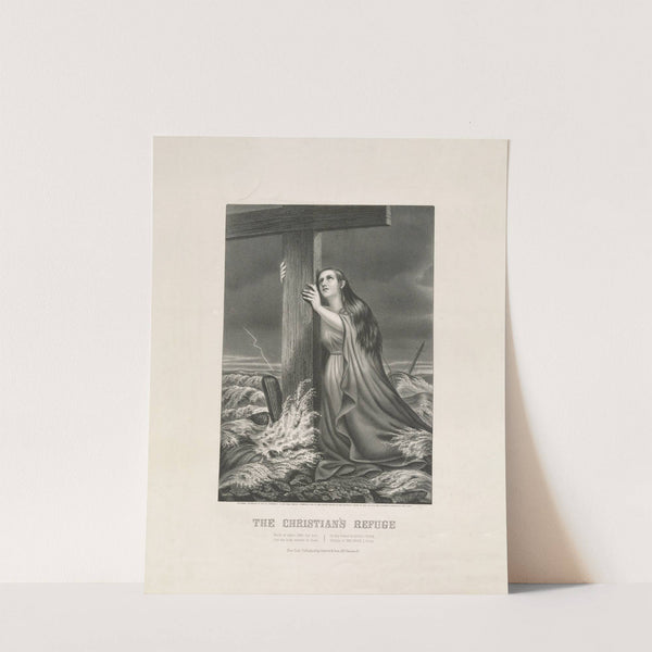 The Christian’s refuge (1868) by Currier & Ives.