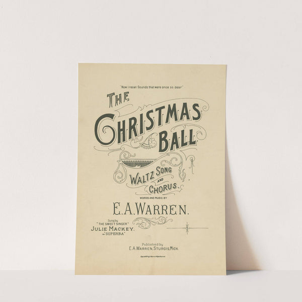 The Christmas ball by Anonymous
