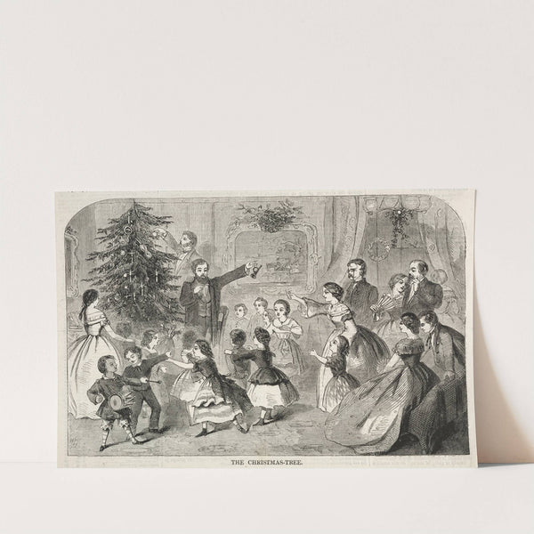 The Christmas Tree (1858) by Winslow Homer