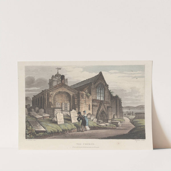 The Church (1813) by Thomas Rowlandson