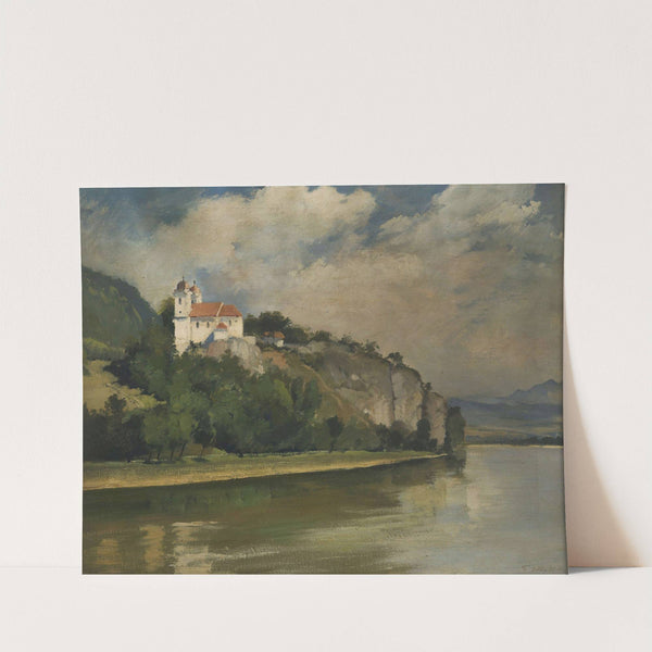 The Church above the River by František Hladík