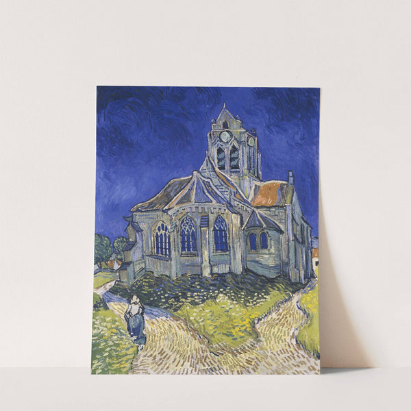 The Church in Auvers-sur-Oise, View from the Chevet (1890) by Vincent van Gogh