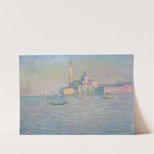 The Church of San Giorgio Maggiore, Venice (1908) by Claude Monet