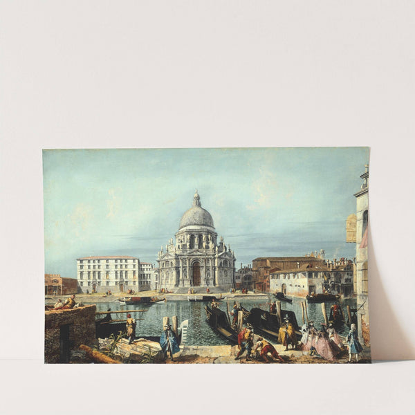 The Church of Santa Maria della Salute, Venice by Michele Marieschi