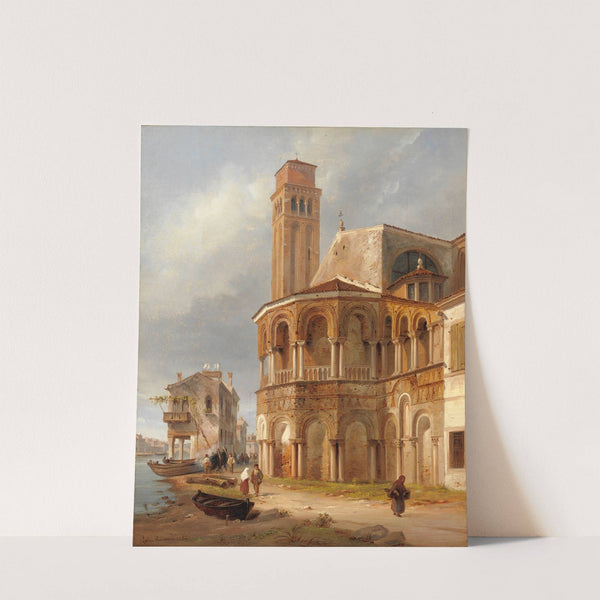 The Church Of Santi Maria E Donato In Murano by Luigi Querena