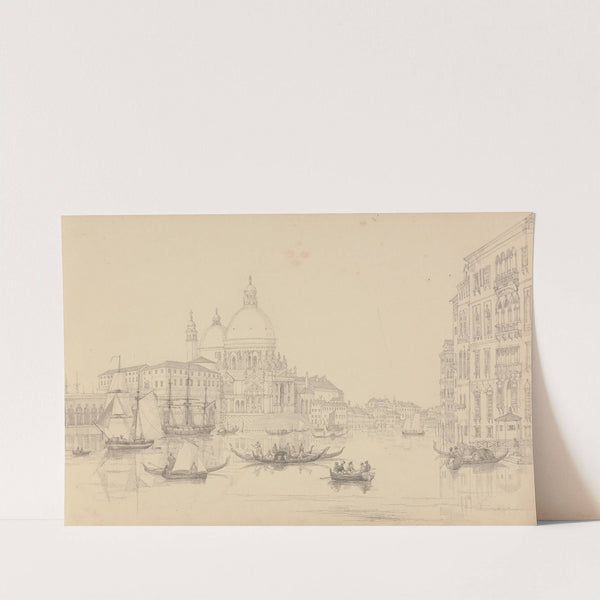 The Church of St. Maria della Salute by Sir Charles D'Oyly