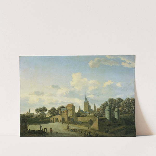 The Church of St Severin in Cologne in an Imaginary Setting by Jan van der Heyden