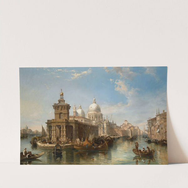The Church Of The Salute, Venice by Edward Pritchett
