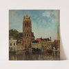 The Church Tower, Dordrecht by Carl Skånberg