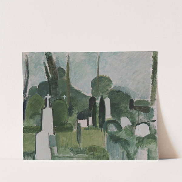 The Churchyard in Svanninge by Harald Giersing