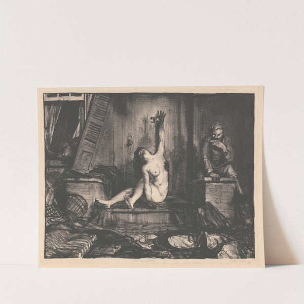 The cigarette by George Wesley Bellows