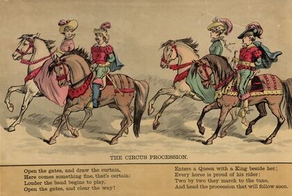 The Circus procession Pl.02