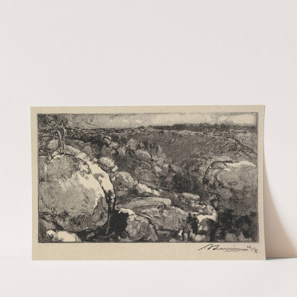 The Cirque of Long-Rocher (1890) by Auguste Louis Lepère