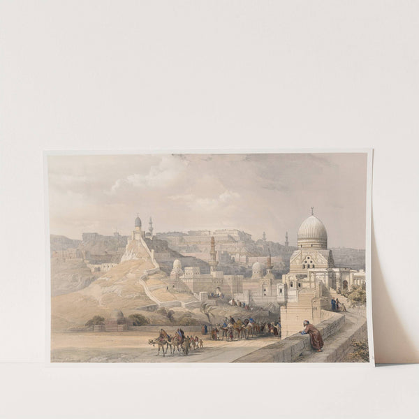 The Citadel of Cairo, residence of Mehemet Ali. (1846-1849) by David Roberts