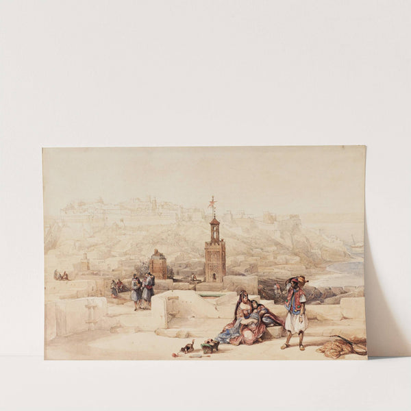 The Citadel Of Tangier, Morocco (1837) by David Roberts