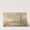 The City of Westminster from Near the York Water Gate by Canaletto