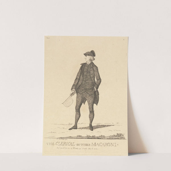 The Clerical Butcher by Mary Darly