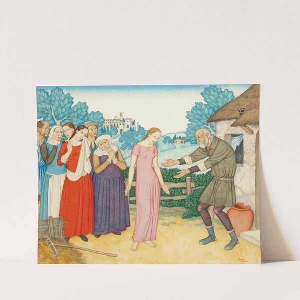 The Clerk’s Tale, No. 1 Canterbury Tales, Griselda (1942) by Edmund Dulac