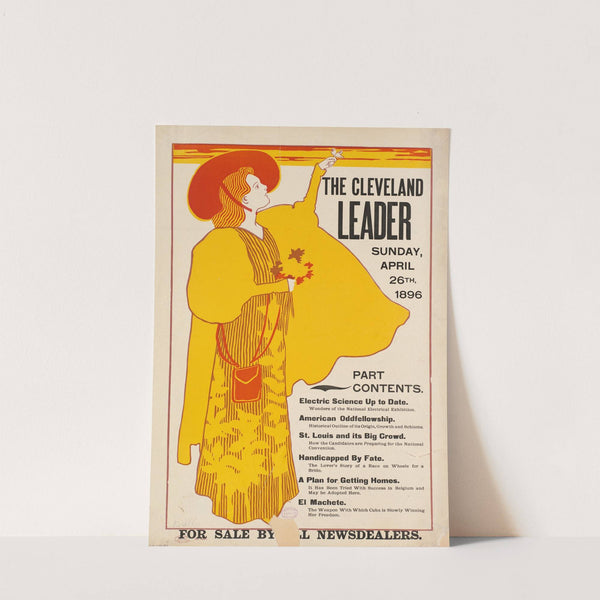 The Cleveland leader, Sunday April 26th, 1896 by Anonymous