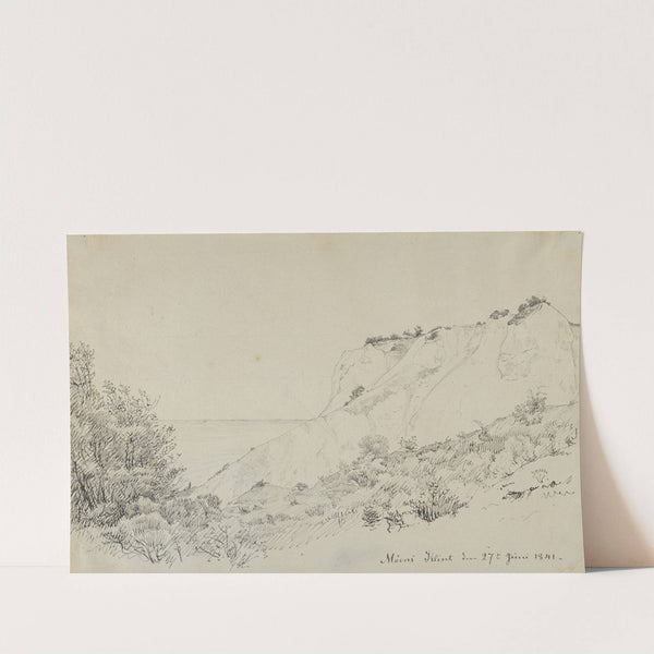 The Cliff of Møn by P. C. Skovgaard