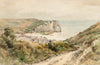 The Cliffs at Etretat (1884)