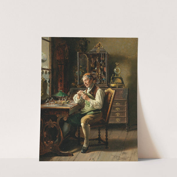 The Clock Maker by Johann Hamza