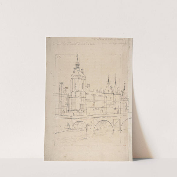 The Clock Tower (ca. 1852) by Charles Meryon